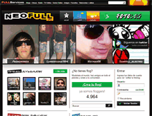 Tablet Screenshot of fotolog.neofull.com